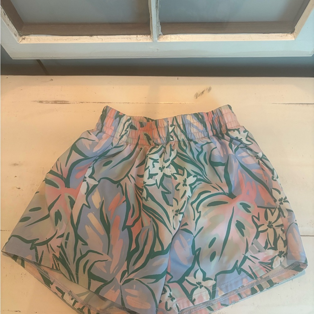 Adidas Kids Floral Shorts - M (10-12)